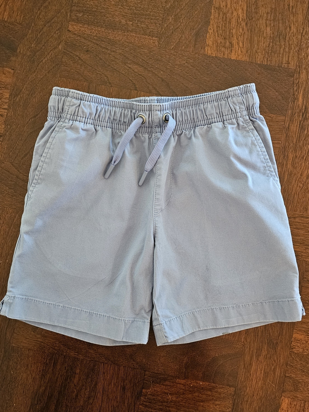 Crewcuts by J.Crew Boys Pull-On Strech Chino Shorts Light Blue - Size 5